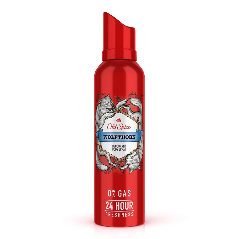 Old Spice Wolfthorn Body Spray - Suitable For: Daily Use