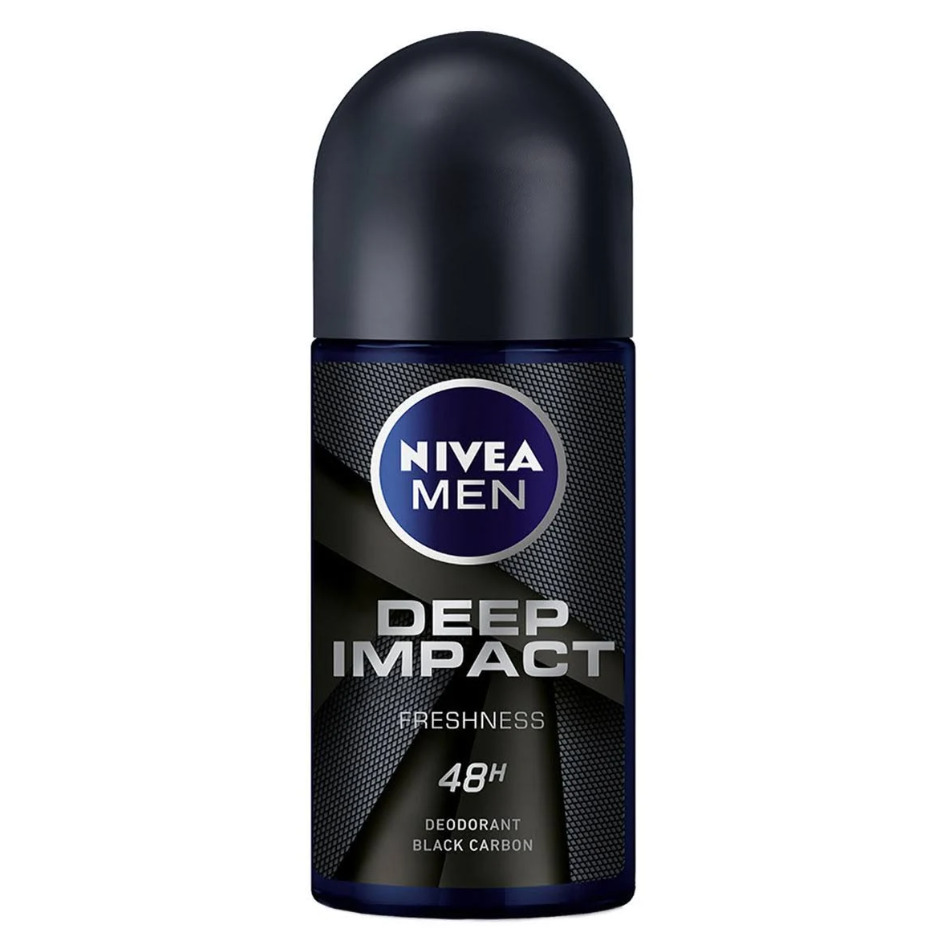 Nivea Deodorant Deep Impact Roll On - Suitable For: Daily Use