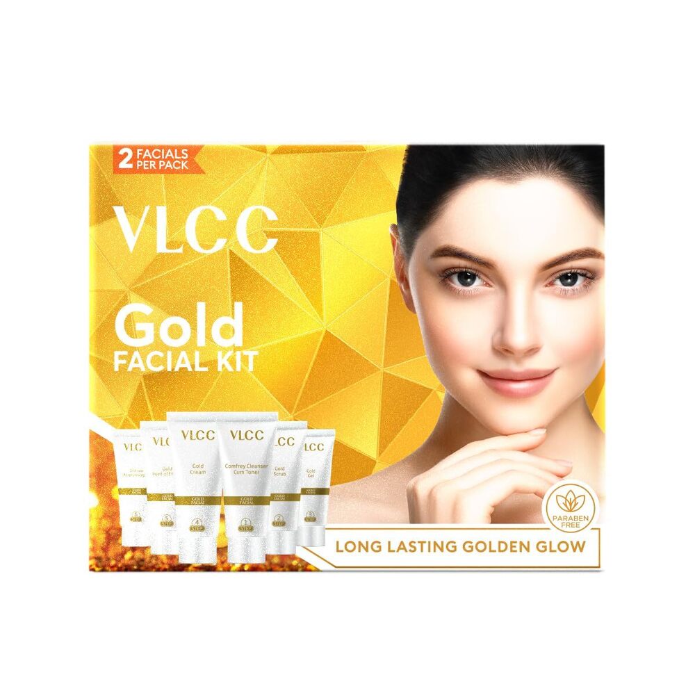 Vlcc Gold Facial Kit - Age Group: Adults