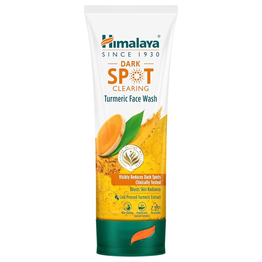 Himalaya Tumeric Face Wash - Attributes: Smudge Proof