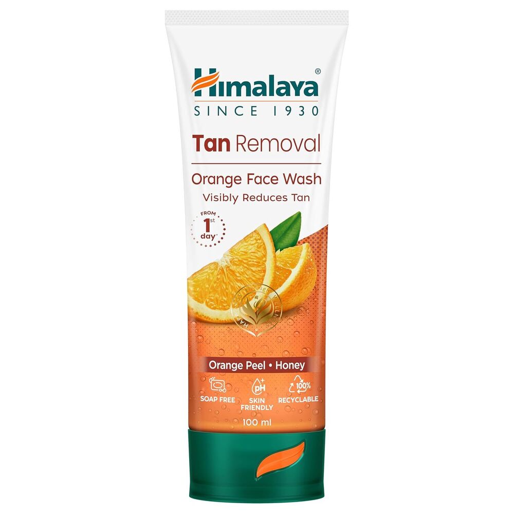 Himalaya Orange Face Wash - Attributes: Smudge Proof