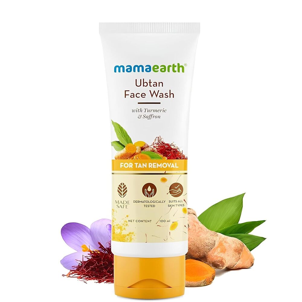 Mamaearth Ubtan Face Wash - Attributes: Smudge Proof