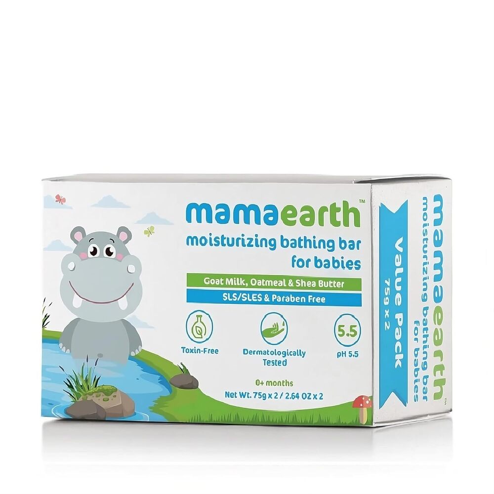 Mama Earth Baby Soap - Color: Different Available