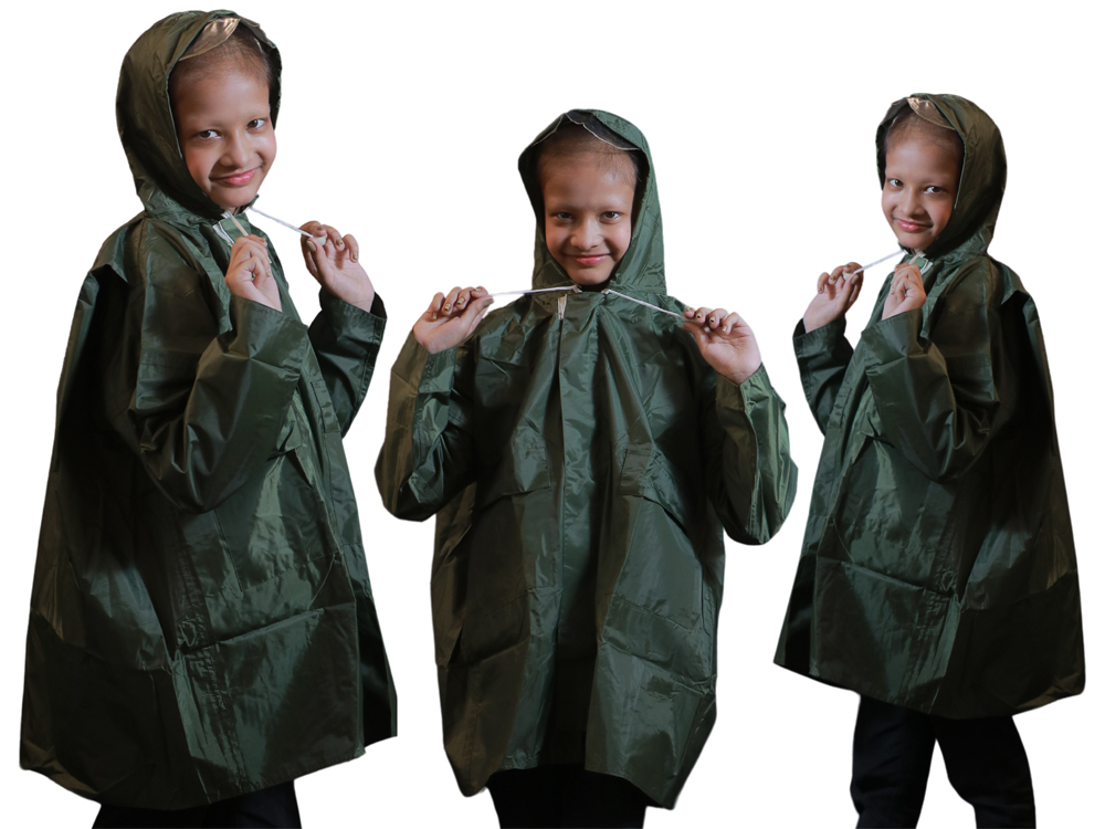Kids Rain Coat - Color: Different Available