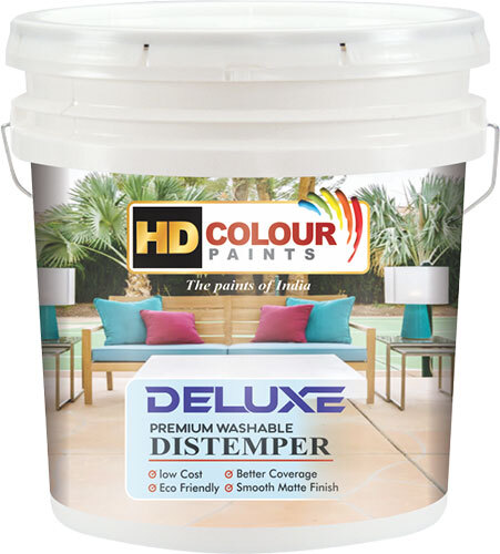 Deluxe Premium Washable Distemper - Color: White