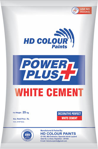 Power Plus White Cement