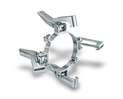 Main Line Coupler Clamp (4 Handle) - Application: Agriculture