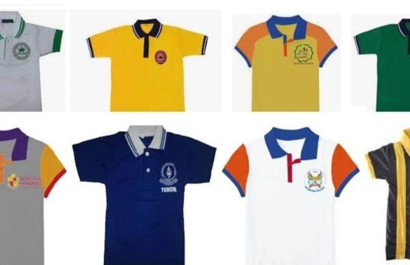 School Uniform T Shirts - Color: Multicolor