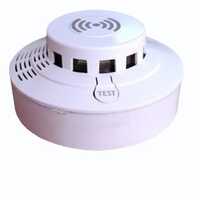 Optical Wireless Smoke Detector - Color: White