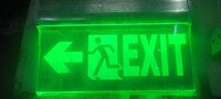 Double sided with power backup Durable Emergency Exit Signage