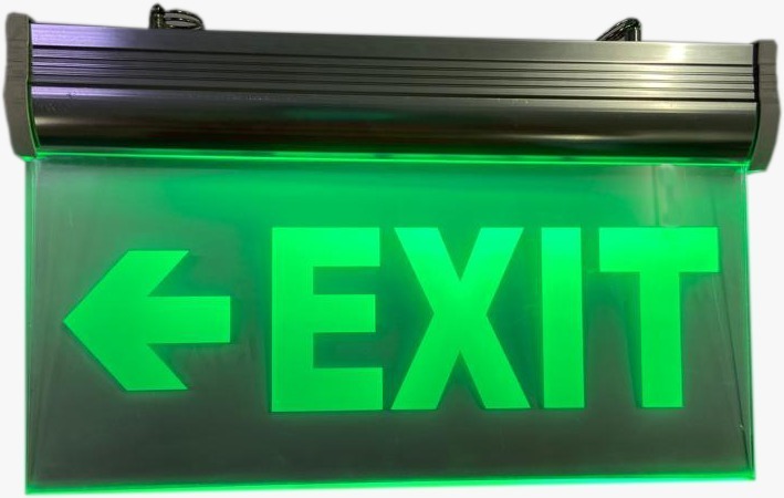 Double sided with power backup Durable Emergency Exit Signage