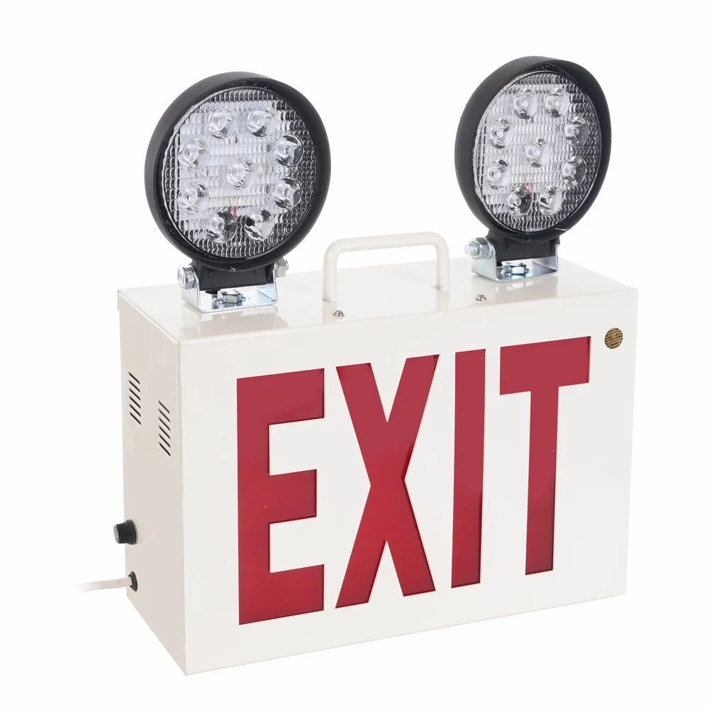Twin Beam Emergency Exit Light - Frequency: 50 Hertz (Hz)