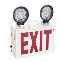 Twin Beam Emergency Exit Light