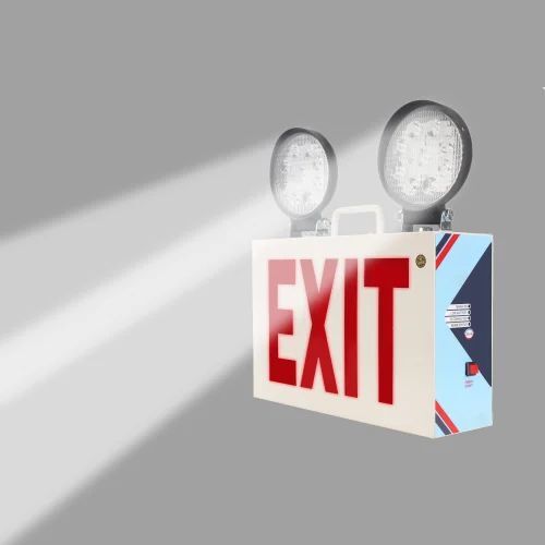 Twin Beam Emergency Exit Light - Frequency: 50 Hertz (Hz)