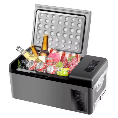 Car 15L Portable Refrigerator Freezer Dual Storage Zone Camping Freezer - Feature: Premium Quality