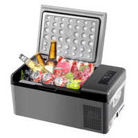 Car 15l Portable Refrigerator Freezer Dual Storage Zone Camping Freezer - Feature: Premium Quality