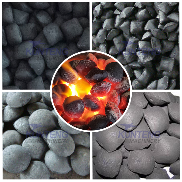 Fully automatic coal powder ball pressing machinery smokeless charcoal forming machinery high-pressure carbon powder ball pressing machinery