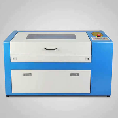 SH-G350 Laser Cutter Supports Wood Stone Paper MDF Crystal Plywood Rubber Ruida Control DXF