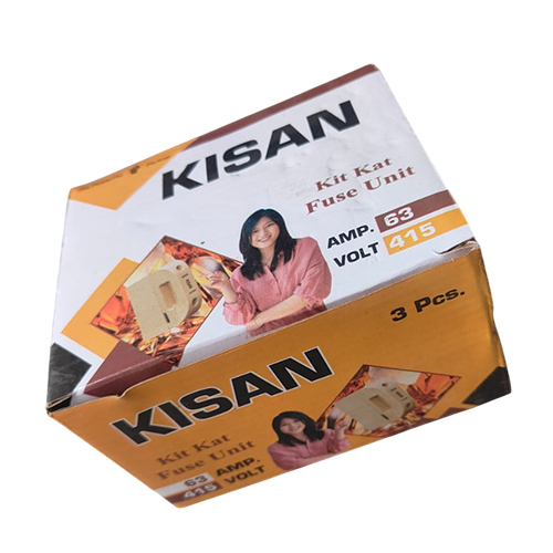 3 Pcs 63 Amp 415 Volt Kit Kat Fuse - Features: High Quality