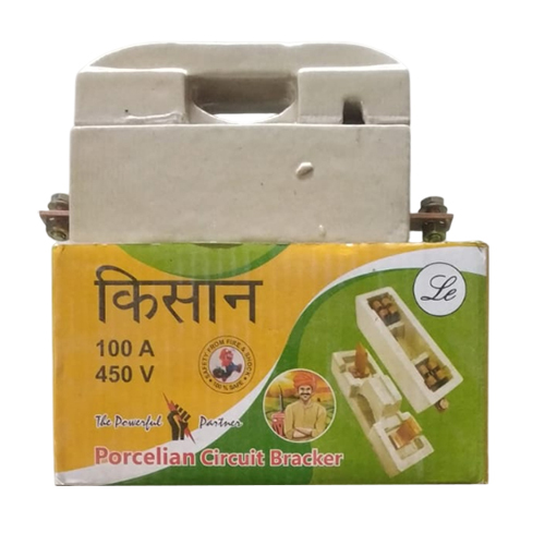 100 Amp 415 Volt T Tipe Handle Porcelain Kit Kat Fuse - Application: Electric Fitting