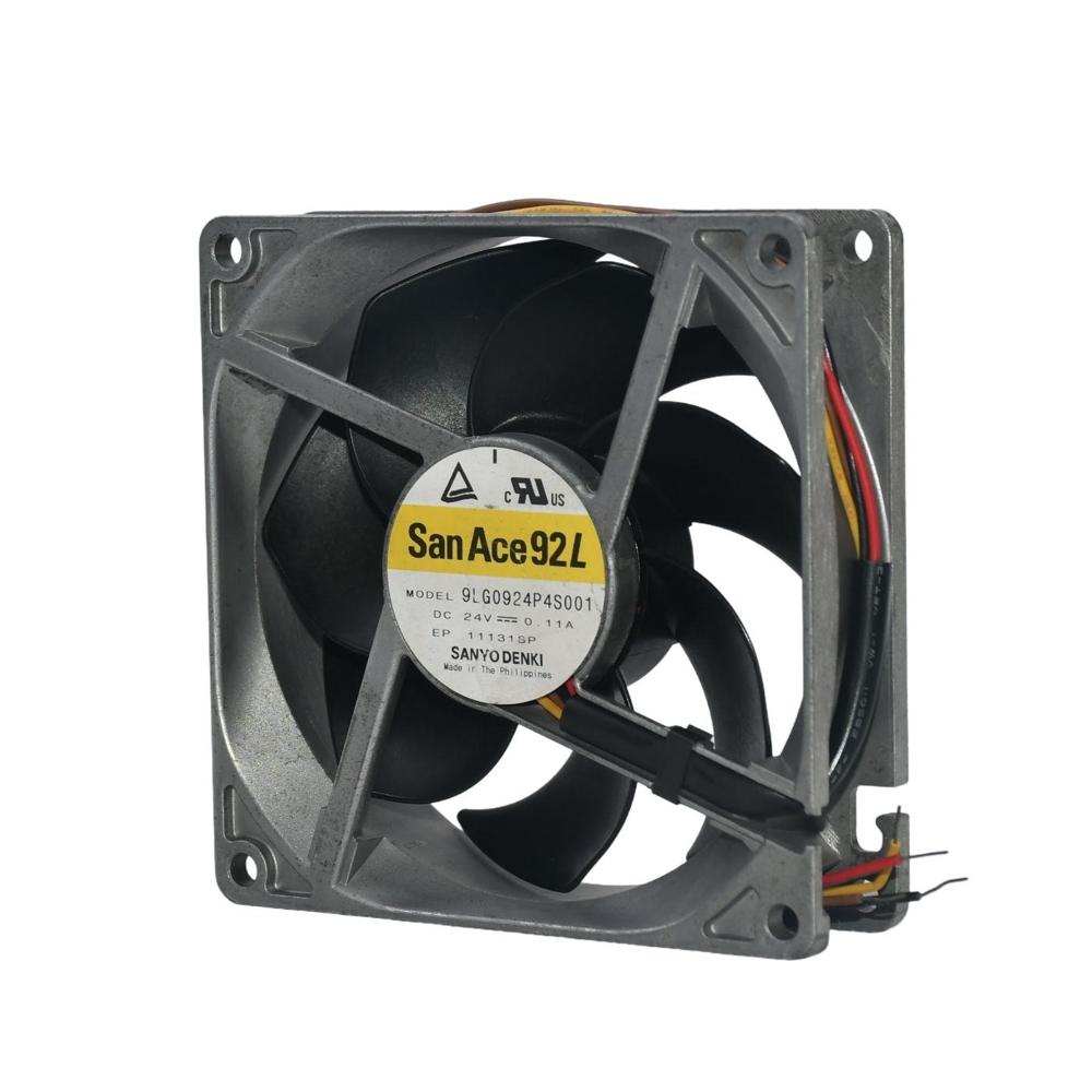 SANACE 9LG0924P4S001 Ball Electric 4-Wire 0.11A DC 24V 3000rpm Plastic Blade Industrial Inverter Cooling Fan 