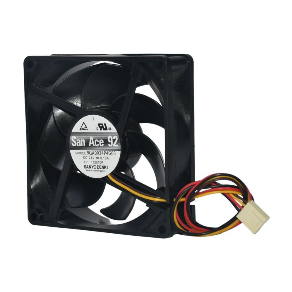 SANACE 9GA0924P4G03 24V DC 0.15A 9238 Ball Bearing Inverter Power Module Model Industrial Inverter Fan