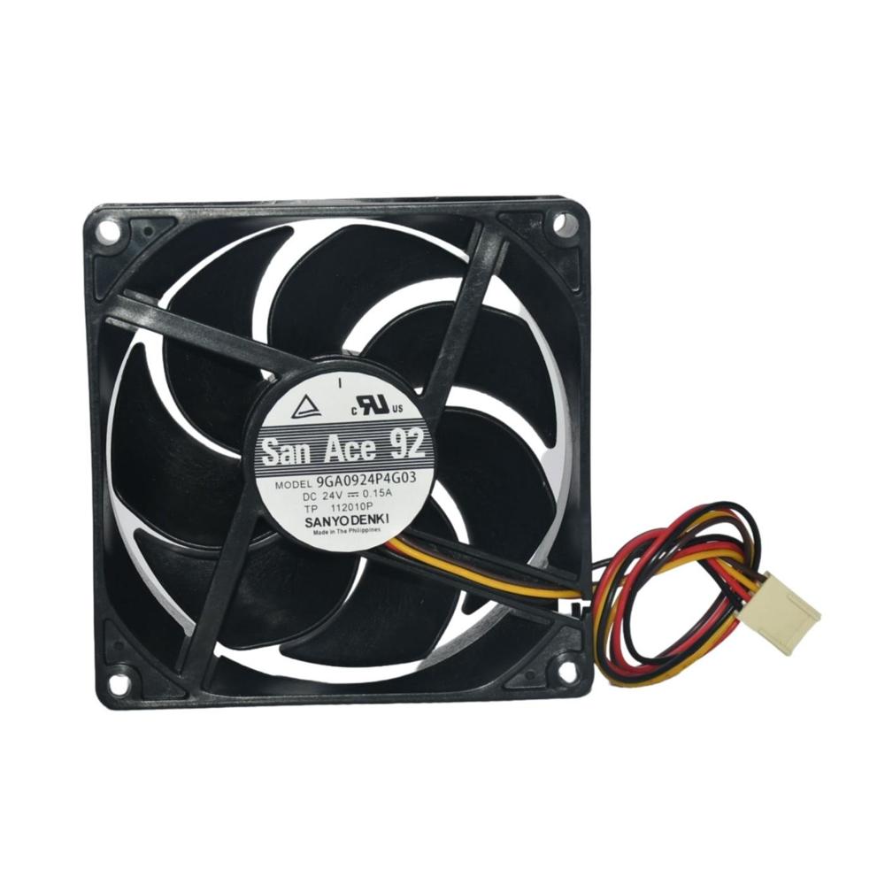 SANACE 9GA0924P4G03 24V DC 0.15A 9238 Ball Bearing Inverter Power Module Model Industrial Inverter Fan