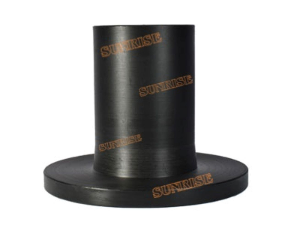 Hdpe Tail Piece With Flange - Color: Black