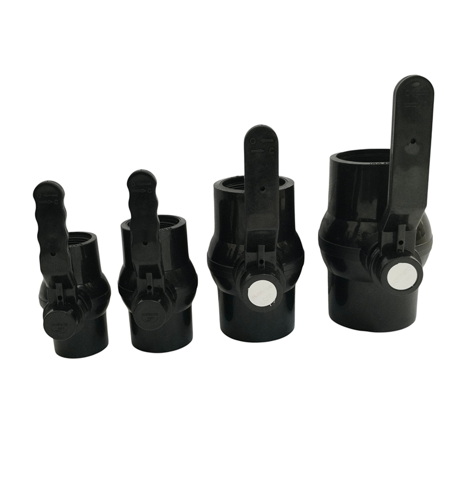 Agriculture Black Ball Valve Long Handle - Application: Water