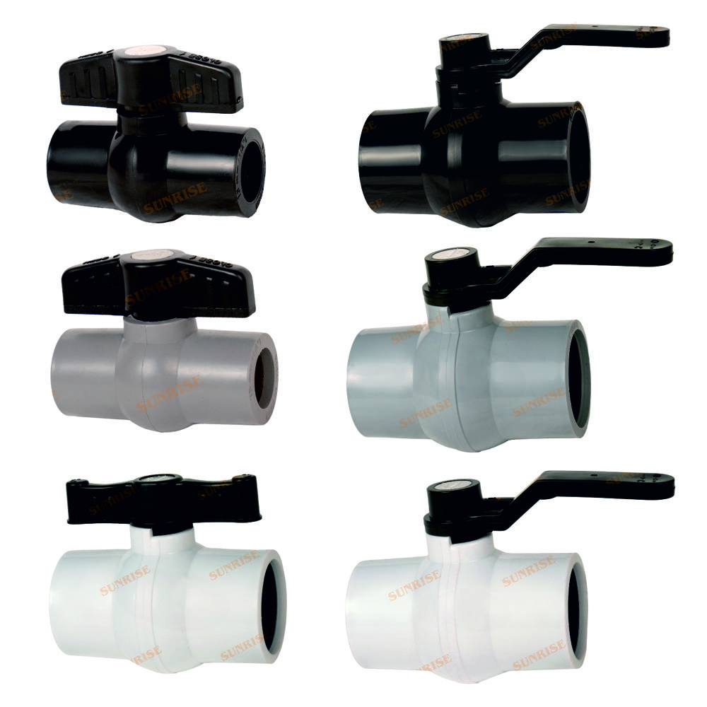 Agriculture Black Ball Valve Long Handle
