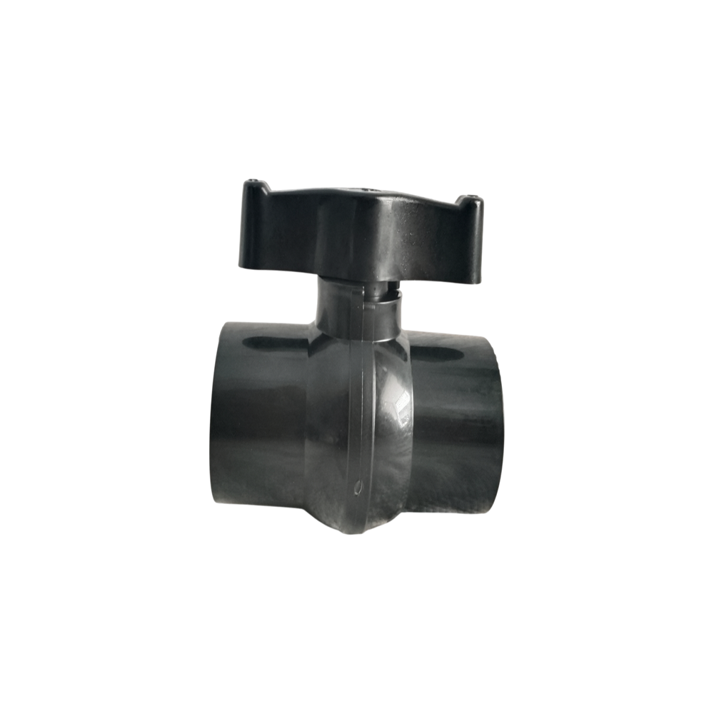 Pvc Ball Valve  Black Short Handle - Application: Water