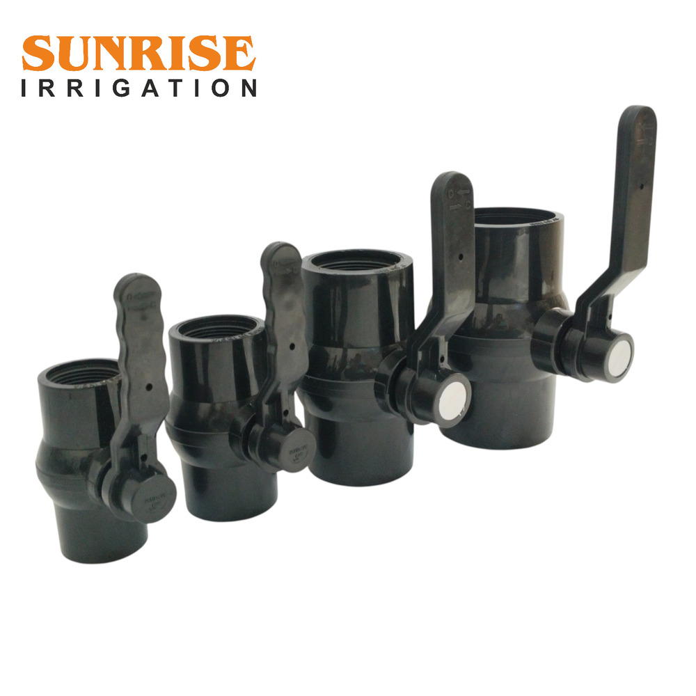 Black Pp Ball Valve - Pressure: Medium Pressure
