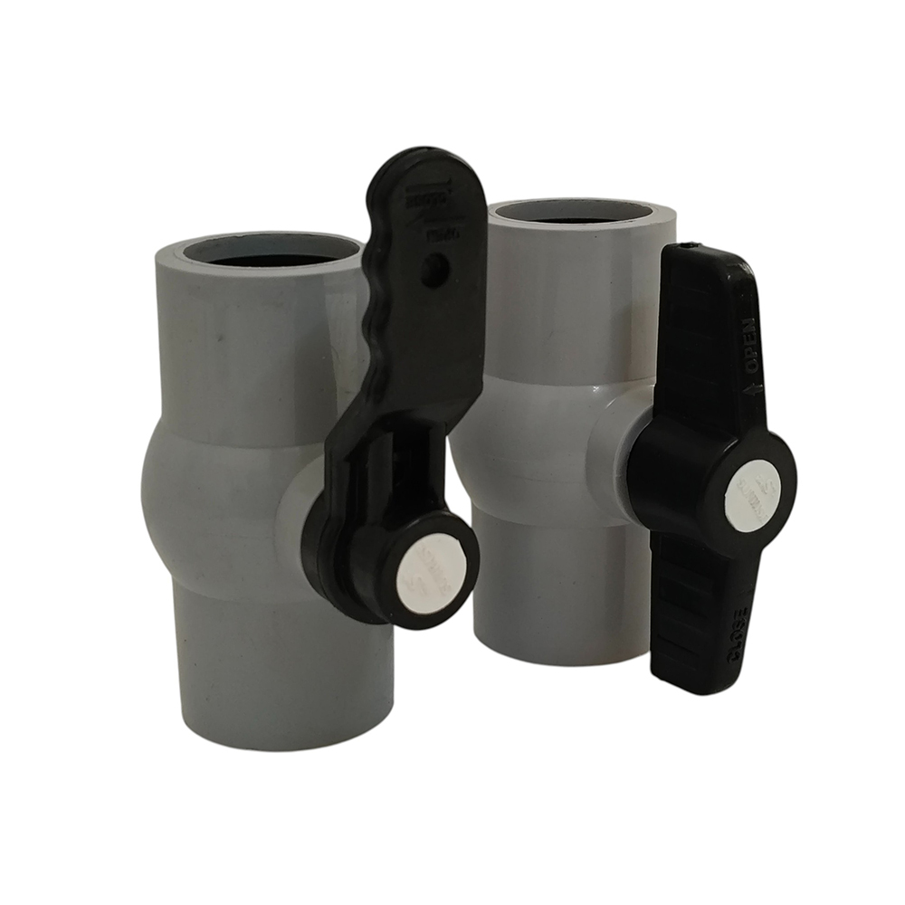 Pp Gray Ball Valve Long Handle - Application: Water
