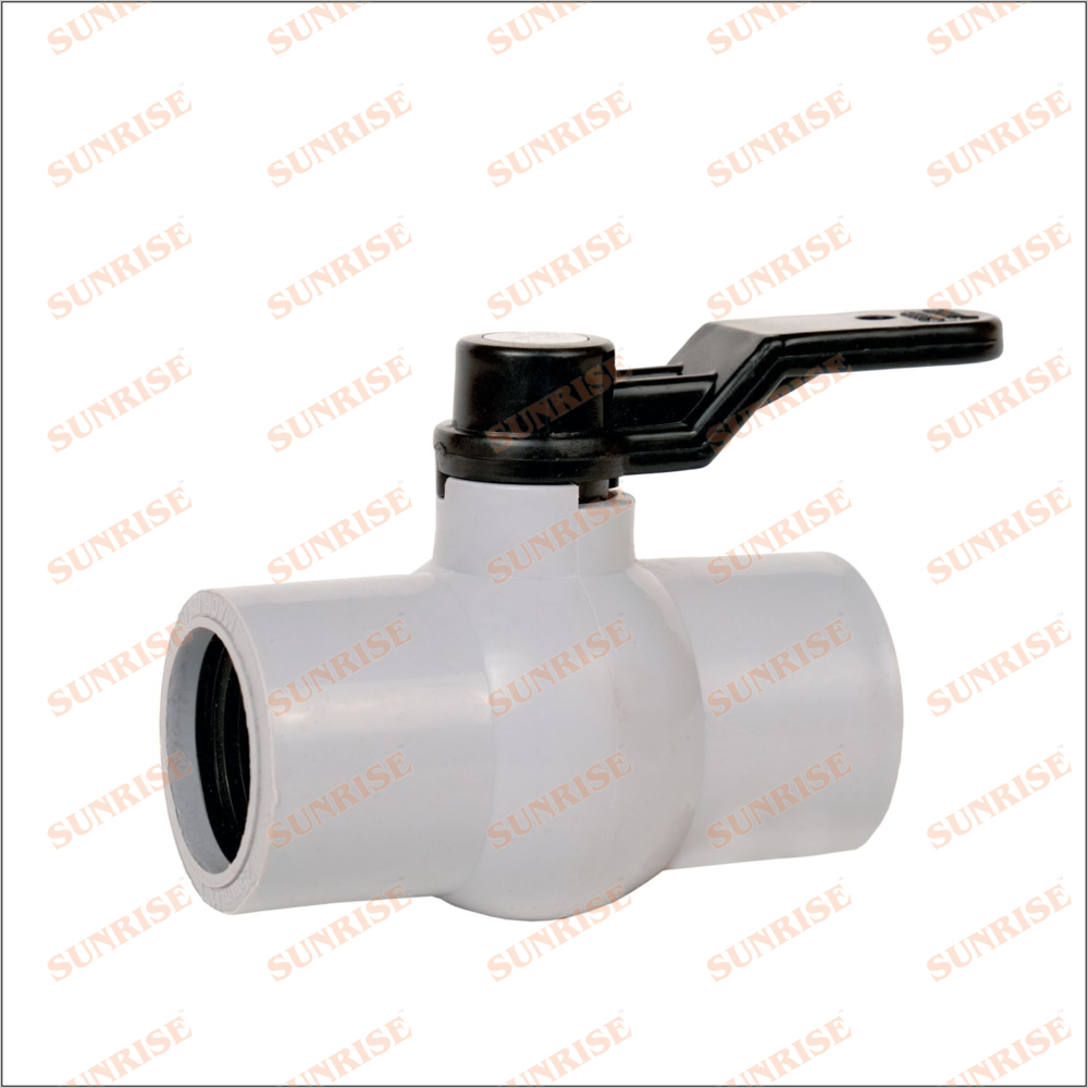 Pp Gray Ball Valve Long Handle - Application: Water