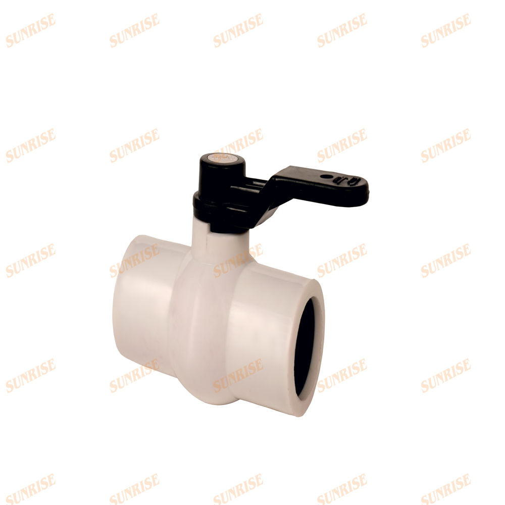 Pp White Long Handle Ball Valve - Application: Water