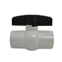 Pvc Gray Short Handle Ball Valve - Application: Water