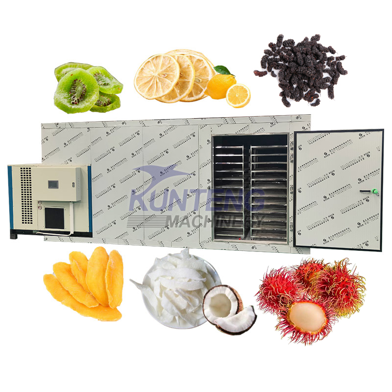 Nut Drying Equipment Heat Pump Vegetable Dryer Fruit Dehydrator  Mango Tray Dryer - Color: Customizable