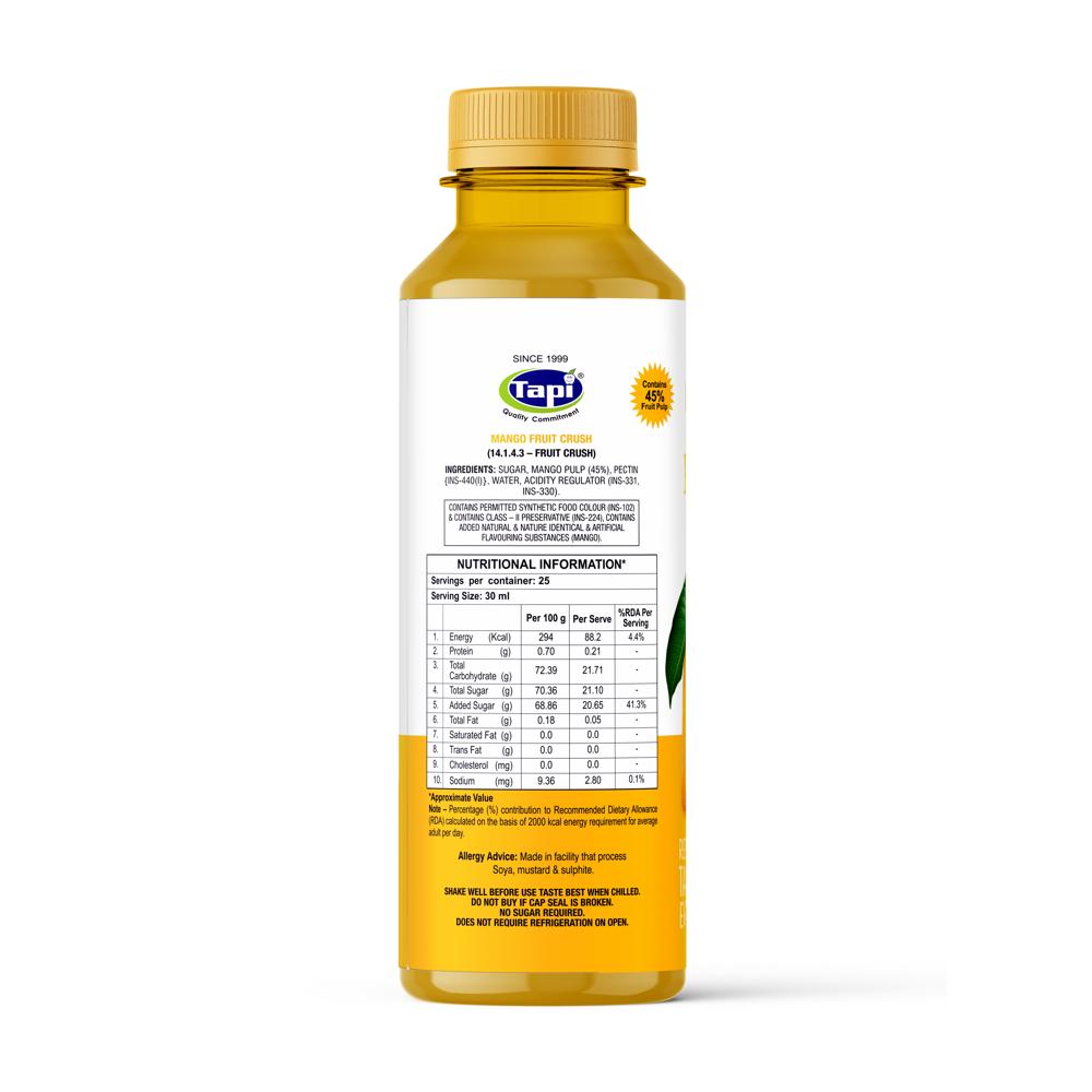 Mango Crush 750 ML