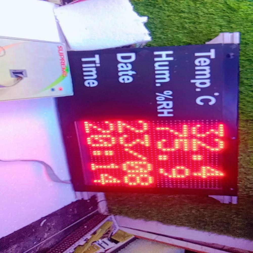 Large Temp And Humidity Display