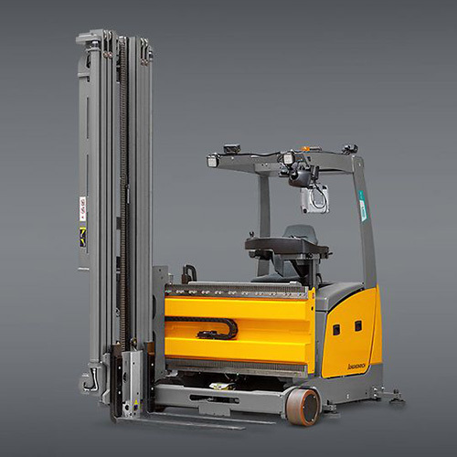 Efx 411 - 414 Electric Front Seat-Tri Lateral Stacker 1.1-1.36T - Color: Yellow