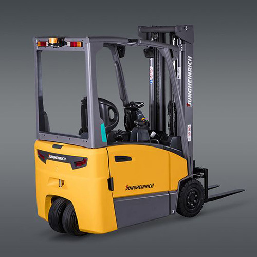 Efg Mb 216-220 Electric Three-Wheel Counterbalance Forklift Truck 1.6-2T - Color: Yellow