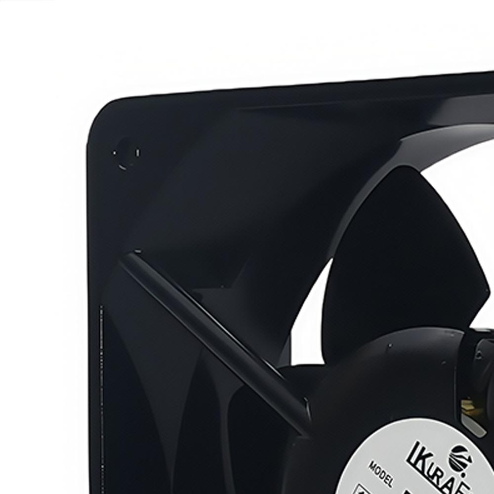 IKURA R6000BG1 115V 50/60HZ 16055 All Metal with Aluminum Blade Motor Electric Powered Cooling Fan