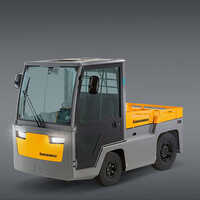 Ezs 7280 Electric Tow Tractor 28.0t - Color: Yellow