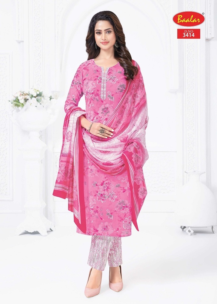 Baalar Zaara Vol-34  Dress Material