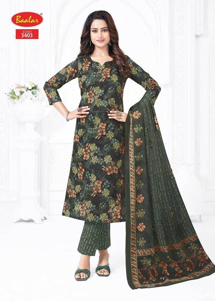 Baalar Zaara Vol-34  Dress Material