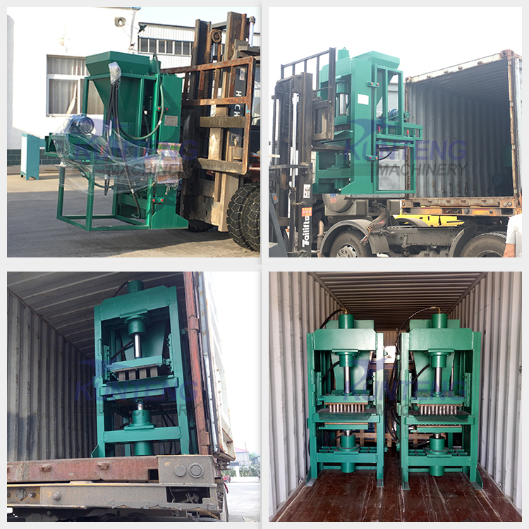 Coal briquetting machinery automatic hydraulic forming machine charcoal powder briquetting machine barbecue charcoal briquetting machine