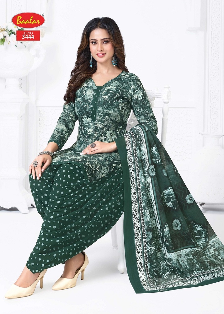 Baalar Zaara Patiyala Vol-34 Dress Material