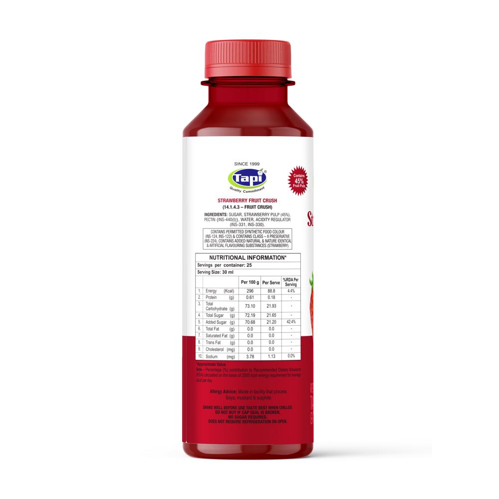 Strawberry Crush 750 ML