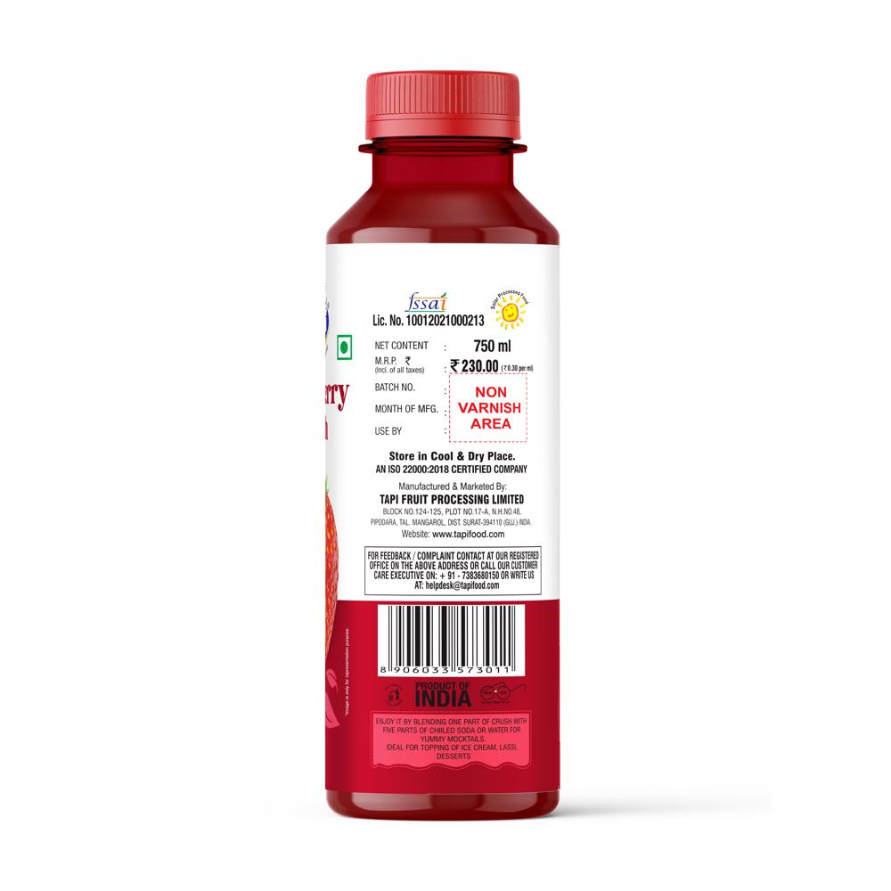 Strawberry Crush 750 ML
