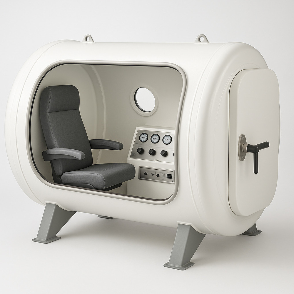 Monoplace Hbot Single Seating Chamber - Color: White